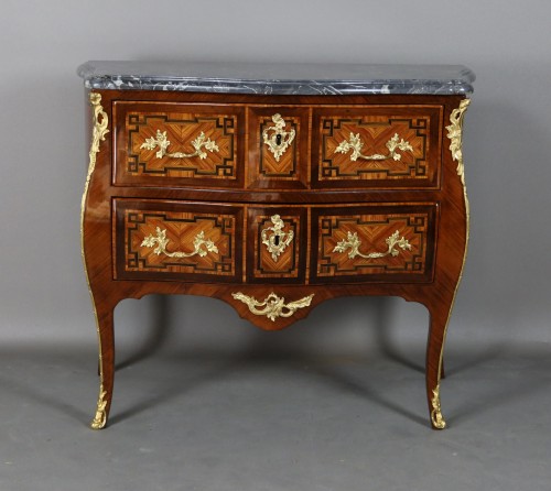Louis XV two-drawer commode - Furniture Style Louis XV