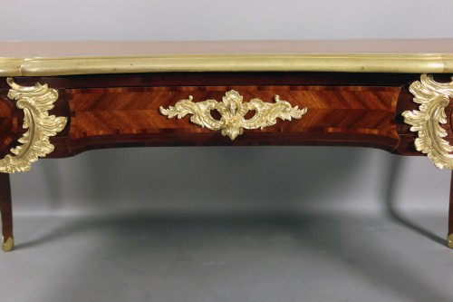 XIXe siècle - Bureau Napoléon III signé Gervais Durand