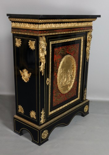 Buffet en marqueterie boulle 19e siècle - Mobilier Style Napoléon III