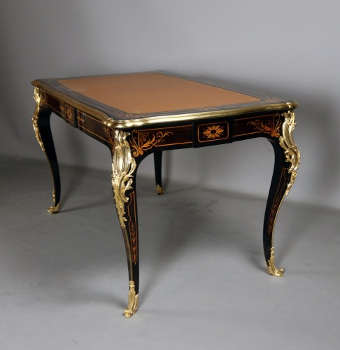 Bureau Napoléon III Estampillé Cremer - Mobilier Style Napoléon III