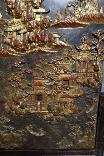 Asian Works of Art  - Duan stone screen