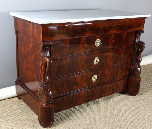 Commode Empire en acajou - Empire