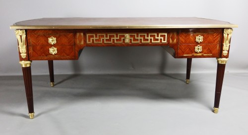 Mobilier Bureau et Secrétaire - Bureau marqueterie fin 19e