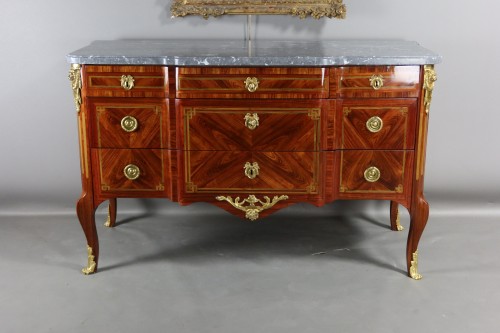 Commode Transition en marqueterie - Mobilier Style Transition