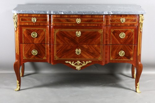 Commode Transition en marqueterie - Philippe Cote Antiquités