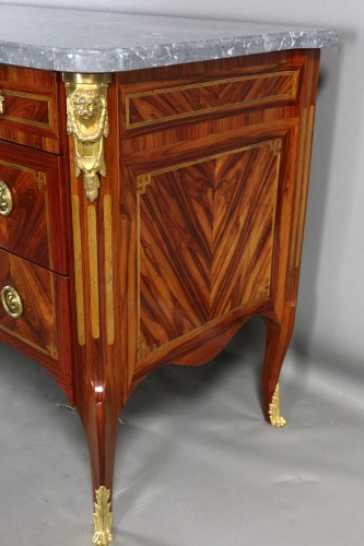 Transition - Commode Transition en marqueterie