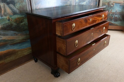 Commode Empire en acajou - Empire