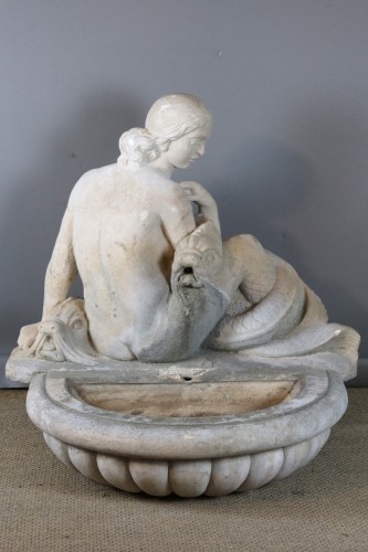 Architectural & Garden  - Garden fountain and basin 19th century