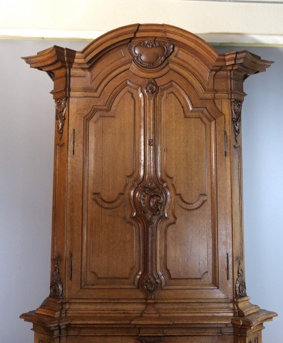 Mobilier Buffet - Buffet deux corps de présentation du XVIIIe siècle