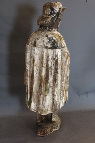  - Sculpture représentant Saint Roch époque XVIIIe siècle