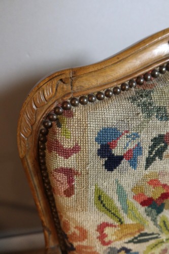 Paire de fauteuils Louis XV - Philippe Cote Antiquités