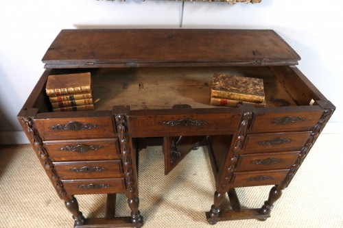 Bureau Mazarin du XVIIe siècle - Louis XIII