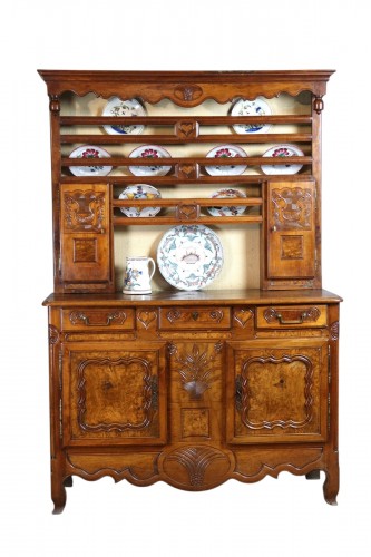 Buffet vaisselier XVIIIe siècle
