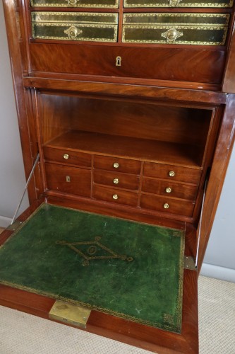 Antiquités - Secrétaire cartonnier Louis XVI