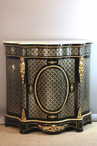 Napoleon III marquetry sideboard - Furniture Style Napoléon III