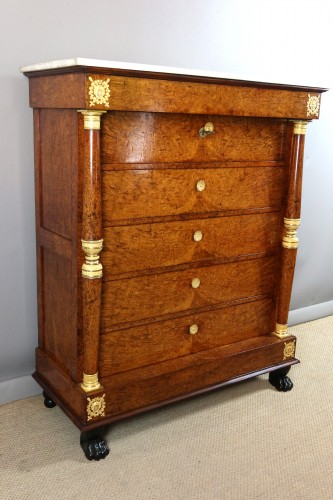 Semainier d'époque Restauration - Mobilier Style Restauration - Charles X