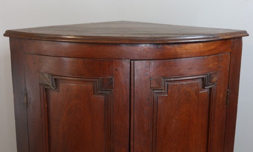 Encoignure en acajou fin du XVIIIe siècle - Philippe Cote Antiquités