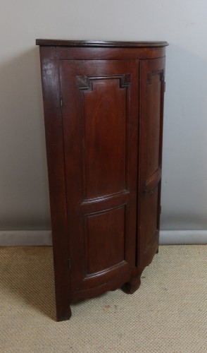 Encoignure en acajou fin du XVIIIe siècle - Louis XVI