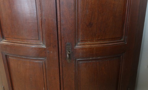 Antiquités - Encoignure en acajou fin du XVIIIe siècle