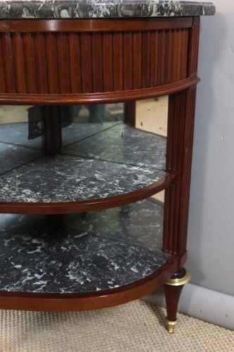 Buffet desserte Louis XVI en acajou, fin XVIIIe siècle - Louis XVI