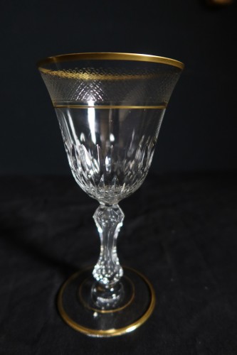 Service de verres cristal de Saint Louis modèle "Lozère" 48 pièces - Argenterie et Arts de la table Style 