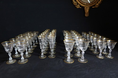 Service de verres cristal de Saint Louis modèle "Lozère" 48 pièces - 