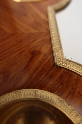 Salon table and its Boin-Taburet silverware - Furniture Style Napoléon III