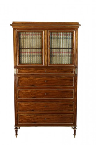 Secrétaire en acajou époque fin Louis XVI