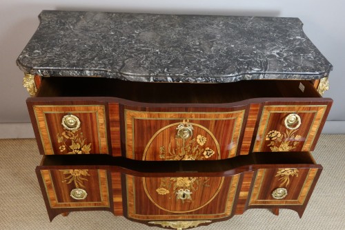 Antiquités - Commode Transition estampillée Martin OHNEBERG