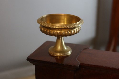 Lit en acajou d'époque Empire - Philippe Cote Antiquités