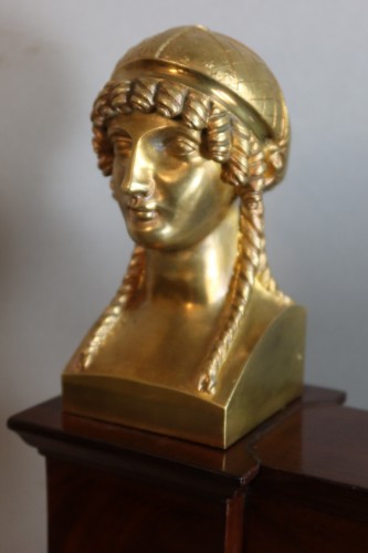 Lit en acajou d'époque Empire - Empire