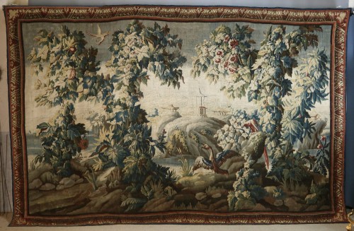 Grande tapisserie Aubusson XVIIIe siècle