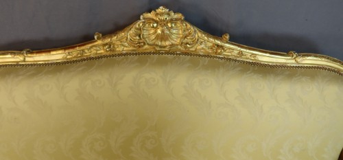 Salon Napoléon III en bois doré - Sièges Style Napoléon III
