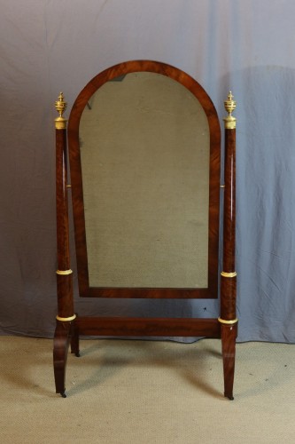 Miroir psyché Empire - Miroirs, Trumeaux Style Empire