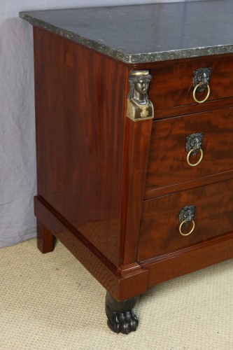 Empire - Commode Empire en acajou