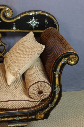 Grand canapé époque Napoléon III - Sièges Style Napoléon III