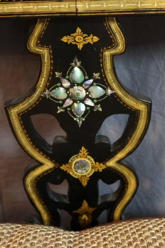 XIXe siècle - Grand canapé époque Napoléon III