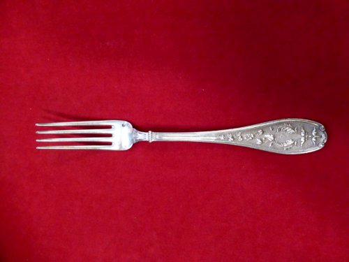 Set of 72 cutlery in solid silver, 19th century - silverware & tableware Style Napoléon III