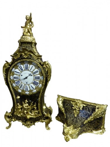 Grand cartel d'époque Louis XV signé Gosselin