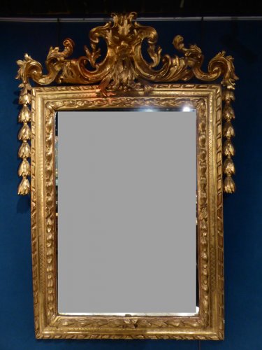 Miroirs, Trumeaux  - Ensemble miroir et console Napoléon III