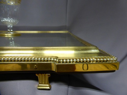 Napoléon III - Grand surtout de table en métal doré et argenté - Maison Aucoc