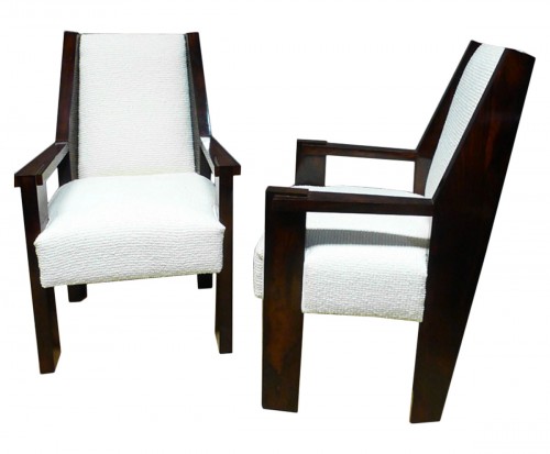 Paire de fauteuils art déco André Sornay