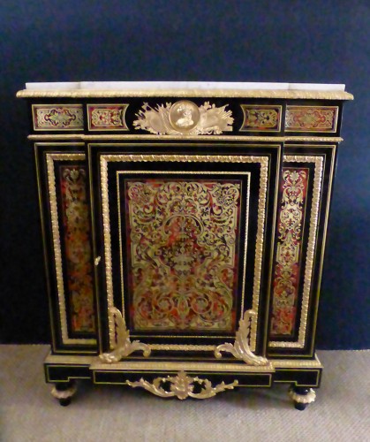 Buffet d'appui en marquèterie Boulle - Mobilier Style Napoléon III