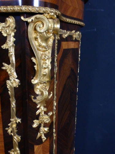 Buffet d'appui en marqueterie aux instruments de musique - Mobilier Style Napoléon III