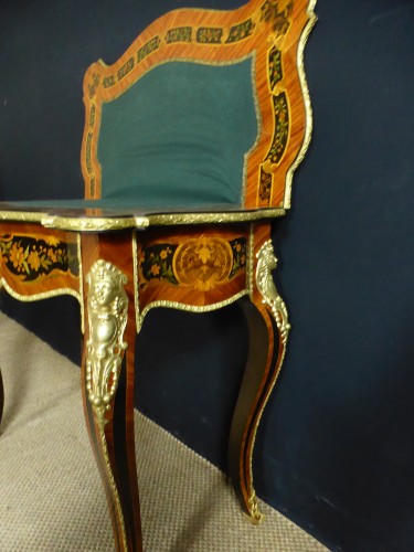 Napoléon III - Console Table à jeux Napoléon III