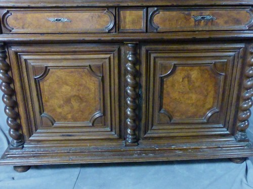 XVIIIe siècle - Buffet quatre portes fin XVIIe début XVIIIe