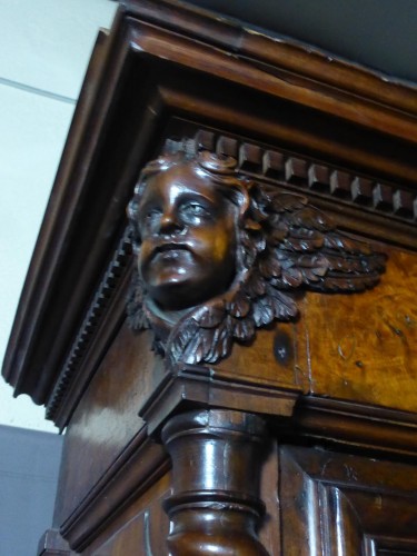 Louis XIV - Buffet quatre portes fin XVIIe début XVIIIe