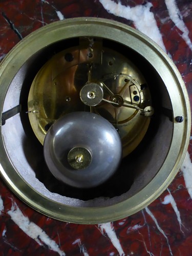 Pendule au buste d'Apollon - Horlogerie Style Restauration - Charles X