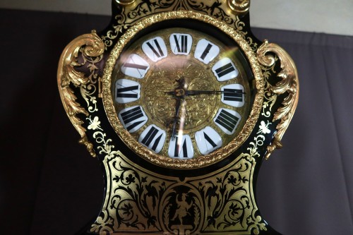 Horlogerie Horloge de Parquet - Régulateur de parquet en marqueterie Boulle