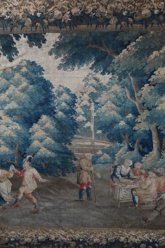 XVIIIe siècle - Tapisserie d'Aubusson  du XVIIIe siècle